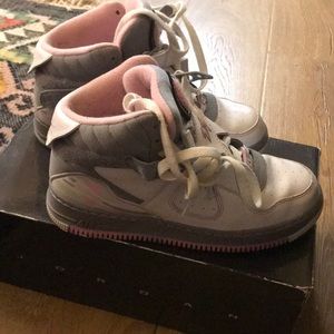 Jordans AJF 8 GS. Size 5Y